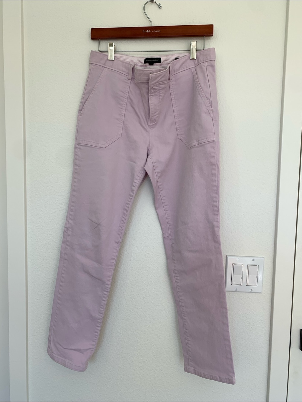 Banana Republic Light Lavender Men's Chinos